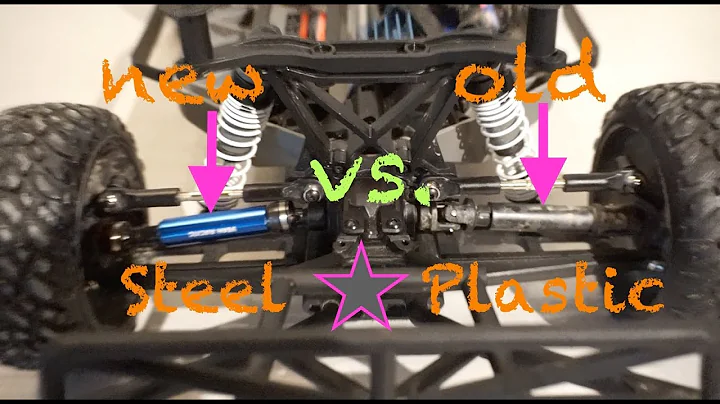 Traxxas Slash 4x4 VXL - change to Yeah Racing Steel Drive Shaft