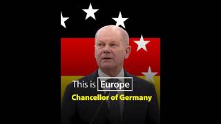 Olaf Scholz: 'Our future is the European Union'