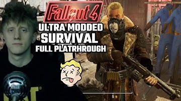 FALLOUT 4 ULTRA MODDED SURVIVAL FULL PLAYTHROUGH  PART 3