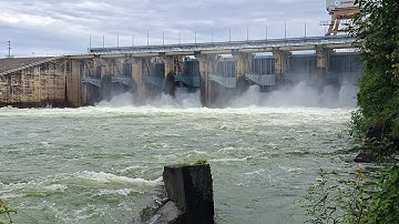 THỦY ĐIỆN TRỊ AN ĐỒNG NAI XẢ LŨ MỚI NHẤT 23/11/2025,SỨC NƯỚC DỮ DỘI