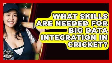 What Skills Are Needed For Big Data Integration In Cricket? - Go-To Cricket Guide