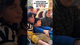 "People in Palestine are fighting hunger more than anything else now #foryou #viralvideo #palestine