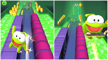 PLAY FUN GAME FOR KID OM NOM RUN PART 3 | Android IOS All Level