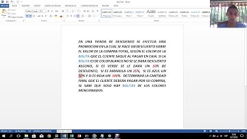 ejercicio aplicar un descuento