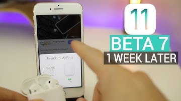 iOS 11 Beta 7 - Is This Even A New Update? (More New Changes + Performance Update)