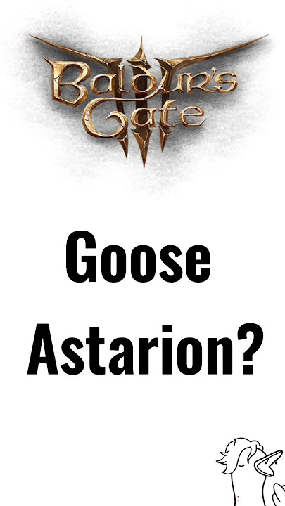 Baldurs Gate 3 Goosetarion Animation #baldursgate3 #astarion #baldursgate #animation