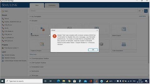 HOW TO OPEN ANY MATLAB (.slx) VERSION FILE IN PREVIOUS VERSION/Export Simulink File To OLD Version