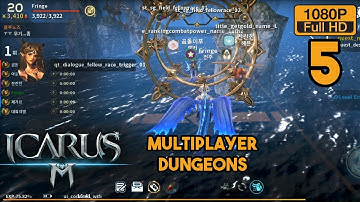 ICARUS M Gameplay Android Part 5 (Open World MMORPG)
