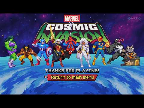 Marvel Cosmic Invasion - Spider Man, Venom, Wolverine, Captain America Demo Gameplay [4K60HD]
