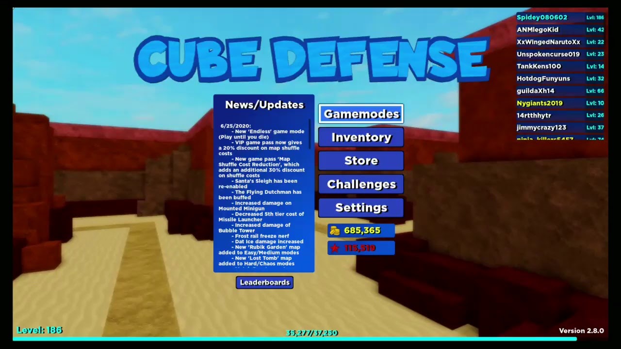 Cube Defense Playing Endless Mode Cube Defense YouTube