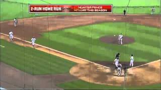 2009/08/05 Pence's two-run shot