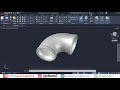 Plumbing components elbow tee fitting 3d modeling practice  qasimcad