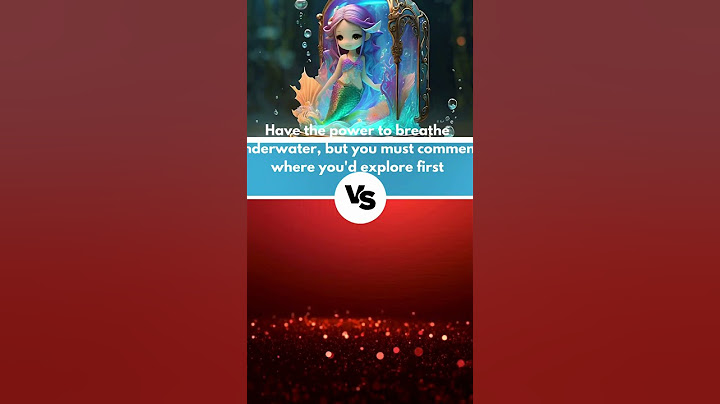 🧜‍♀️ Rescue a Mermaid 🆚 Become a Master of Water Magic 🌊 - Choose One! #shorts #choicequiz
