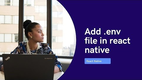 How to add .env file in react native @codeforever9033