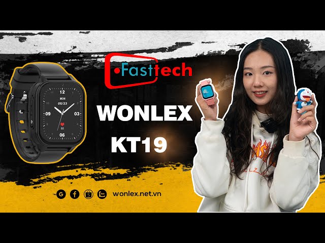 Wonlex KT19 : Màn tràn viền 1.85inch, pin 900mAh....