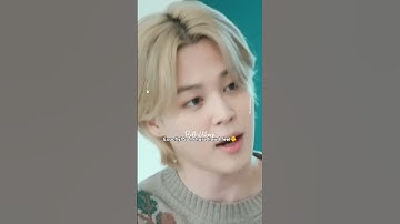 Jimin said he can