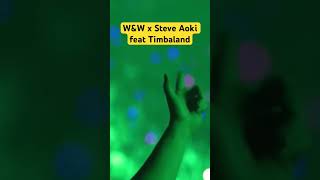 Brand new Steve Aoki x W&W music feat Timbaland 🎵
