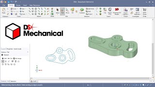 Designspark Mechanical Modeling From An Image Direct Modeling With 2D Sketch And Extrude