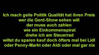 Video thumbnail of "Der Steuernsong Lyrics"