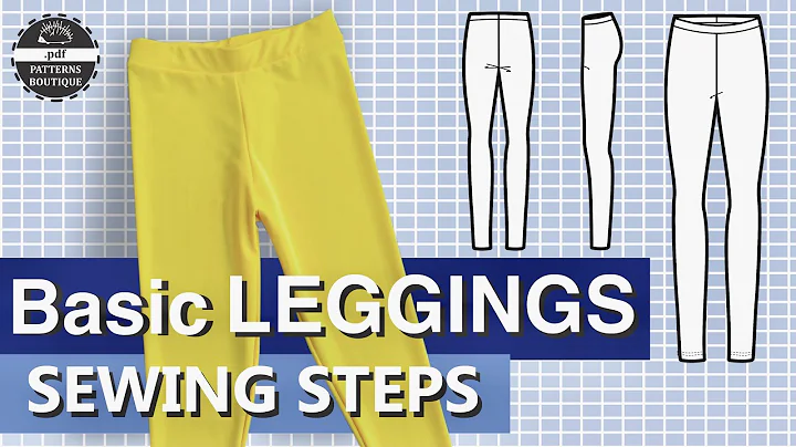 Basic LEGGINGS with No Side Seams - Sewing Steps / Complete Sew Along - PDF Patterns Boutique - DayDayNews