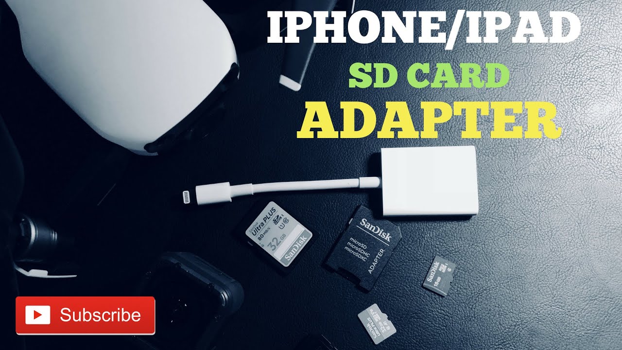 SD CF Card Reader for iPhone/iPad/Android/Mac/Camera, Lightning