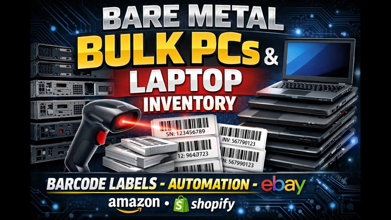 Bare Metal Bulk PCs, Laptops, Desktops Inventory Automation - PXE