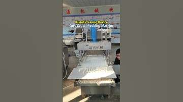 Kissel Pressing Device、Cube Sugar Moulding Machine