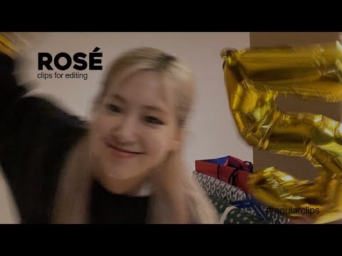 rosé clips for editing #1