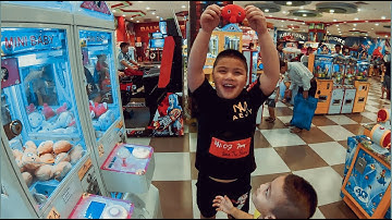 Tớ câu được gấu ở Vincom Thái Nguyên.