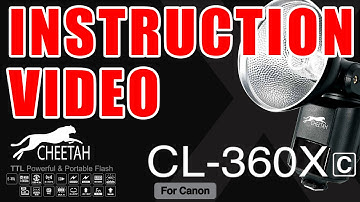 Cheetahstand Cl-360X / Godox AD360II ETTL / I-TTL Instruction Video