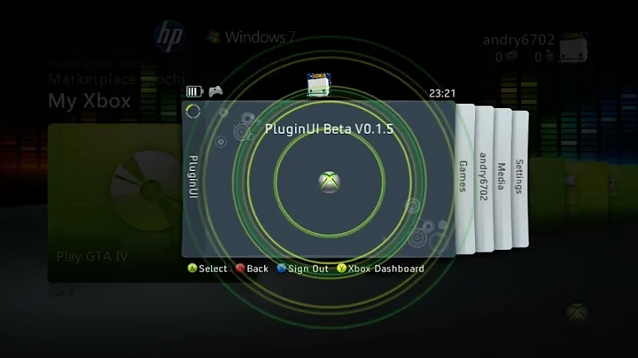 PluginUI NXE on NXE (9199 Dashboard)