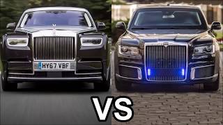 Rolls Royce Phantom против Aurus Senat