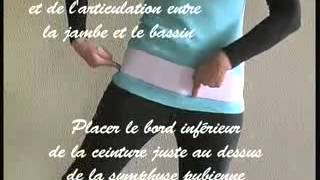 Ceinture lombaire La Parisienne de Physiomat