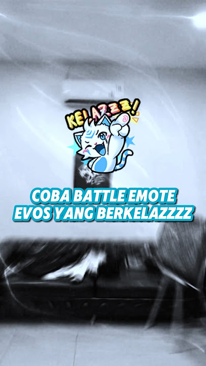 Buruan beli Battle Emote 'Kelasss' Evos yang menambah pengalaman bermain kalian!#WeOwnThis #MPLIDS13