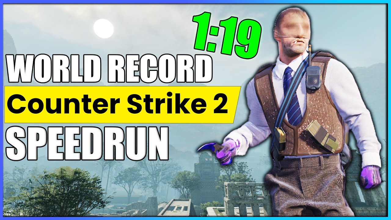 I Broke The CS2 SpeedRun World Record! (Any% 1:19) - YouTube