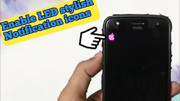 How to enable LED Notification various stylish icons ❤️