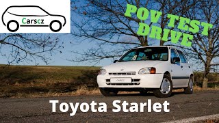 1998 Toyota Starlet 1.3 XLi POV Test Drive #7 | Overlook, Country driving, City driving,...