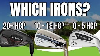 Which Irons Should You Play For Your Golf Handicap?