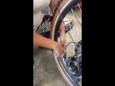 PUMP IT UP:  How to inflate electric bike tires