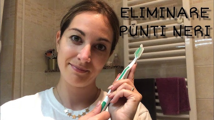 HOW TO REMOVE BLACKHEADS WITH A TOOTHBRUSH! ! Adriana Spink 