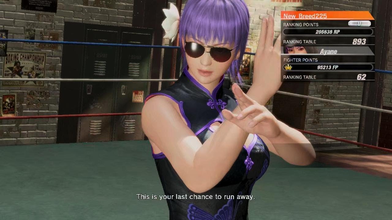 DEAD OR ALIVE 6 Vs vication1222
