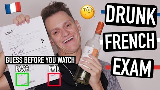 TRYING to PASS a FRENCH GCSE exam *DRUNK* - Philip Green