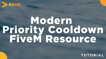 JD Modern Priority Cooldown - FiveM Resource Install/Overview Tutorial