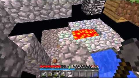 Minecraft: Skyblock Survival - Ep.7 - Nether and unlimited water source!