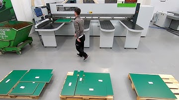 Biesse Selco    Tracking Light and Smart Stacking