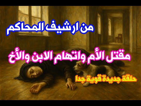 من ارشيف المحاكم حل لغز مقتل الأم واتهام الابن والأخ بقتلها فمن منهم القاتل