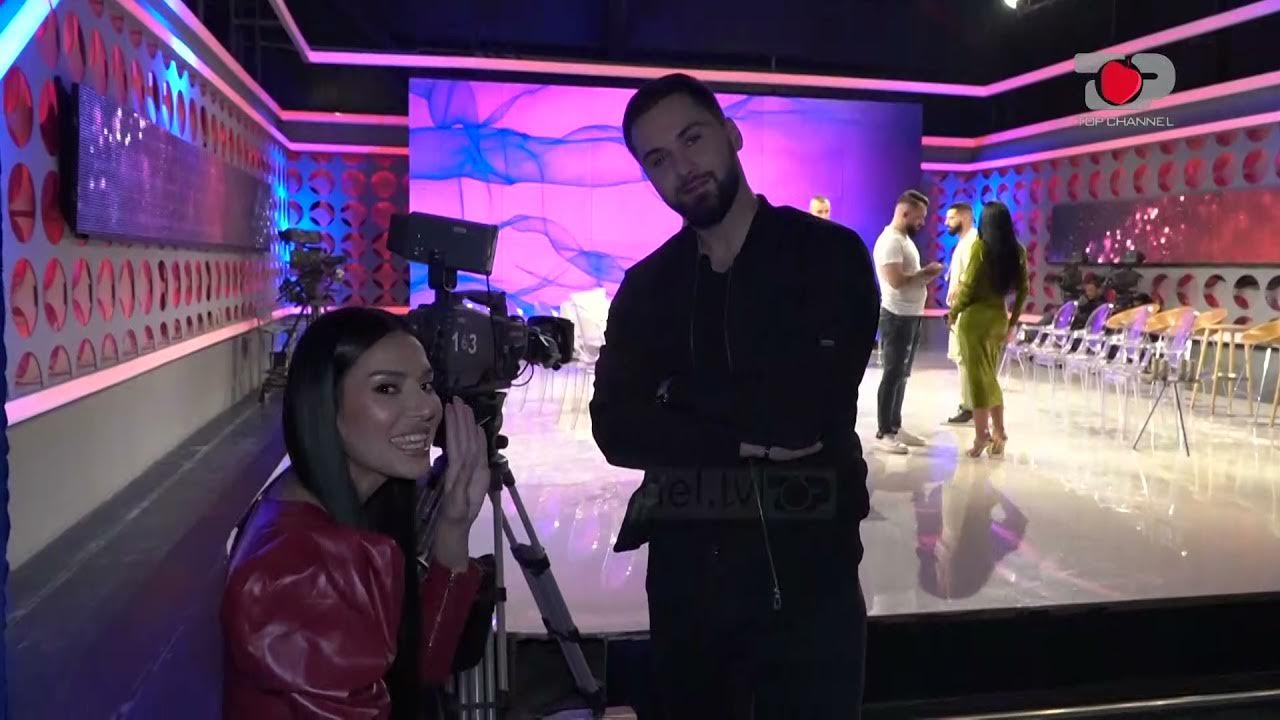 Bruno dhe Efi, shumë të afërt në backstage Përputhen PRAPASKENA YouTube