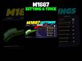 M1887 One Tap Headshot Sensitivity, Fire Button Size 2025 😱 | M1887 One Tap Headshot Trick