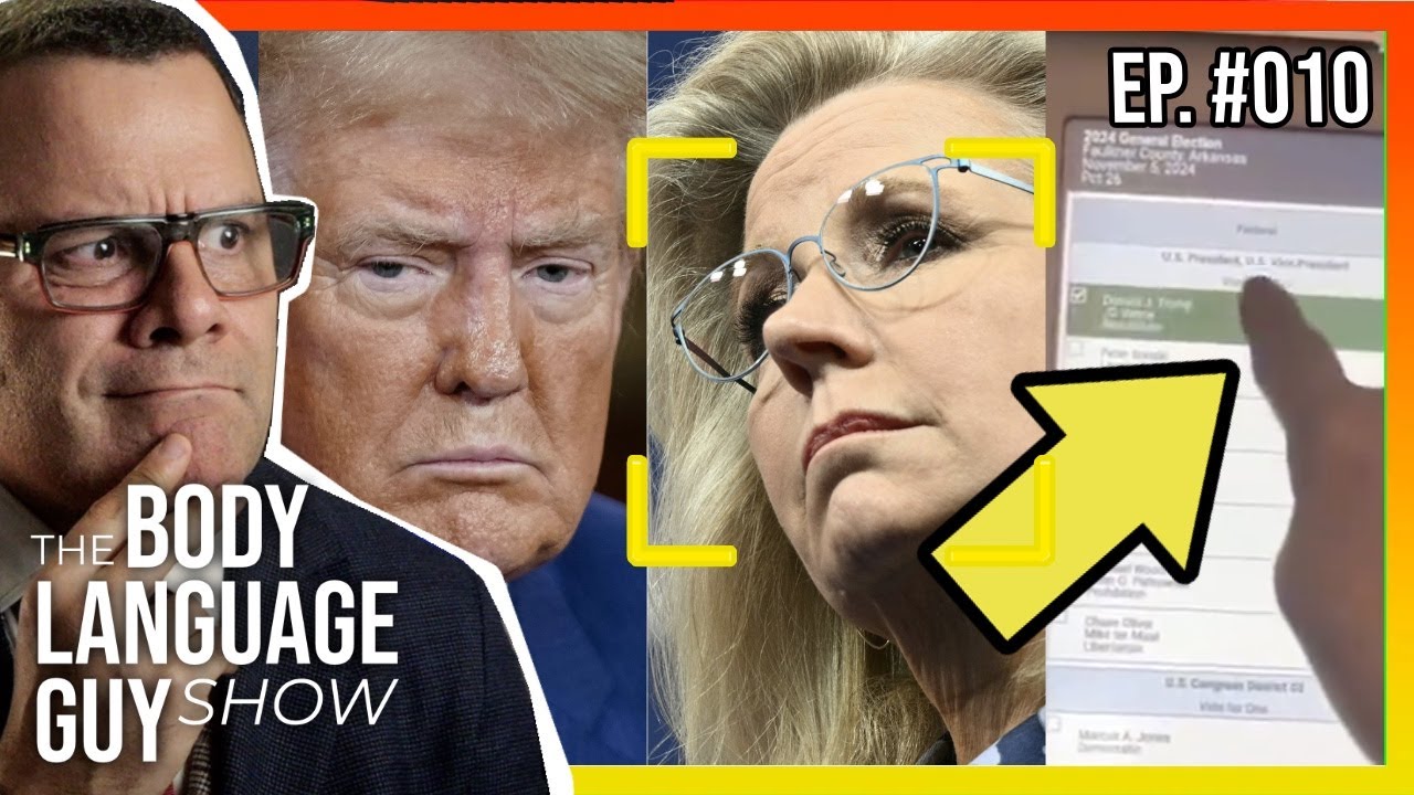 The Body Language Guy Show 10 Trump/Cheney HOAX, Voting Machines