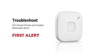 Troubleshoot the SC5 Smart Smoke and Carbon Monoxide Alarm